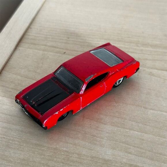 Hot Wheels Y2K 2008 '69 Ford Torino Talladega Red Diecast Model Car 1:64 - Picture 6 of 7
